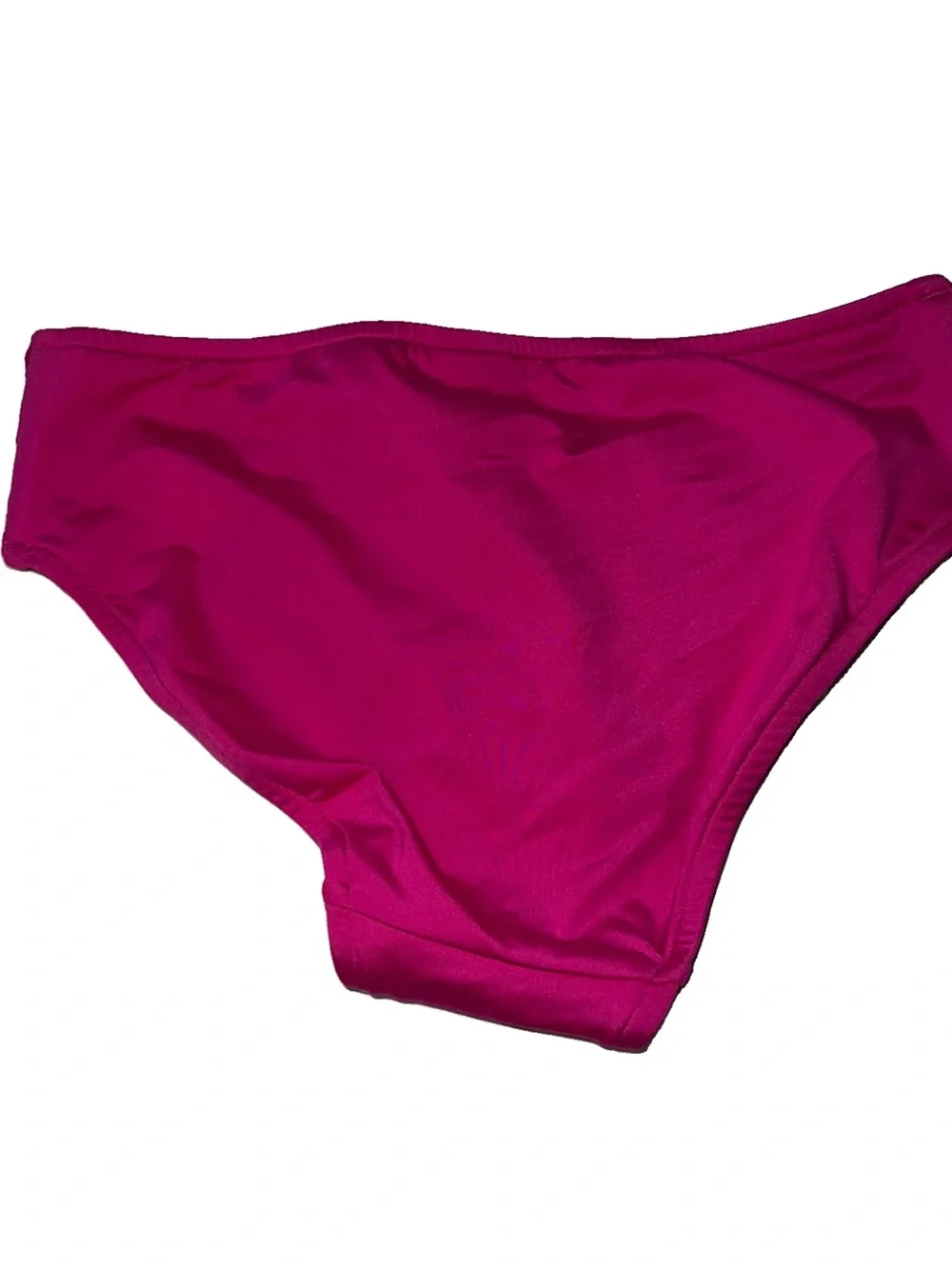 New Seafolly Womens Goddess Pleated Hipster Bikini Bottom Hot Pink Size 10